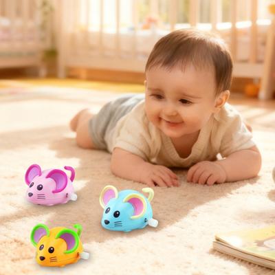 Yousheng Kinder Aufzieh-Maus Spielzeug Mini Cartoon Ratte Uhrwerk Spielzeug Kleinkinder Jungen Mädchen Lernendes Laufendes Tier Spielzeug Party Mitgebsel