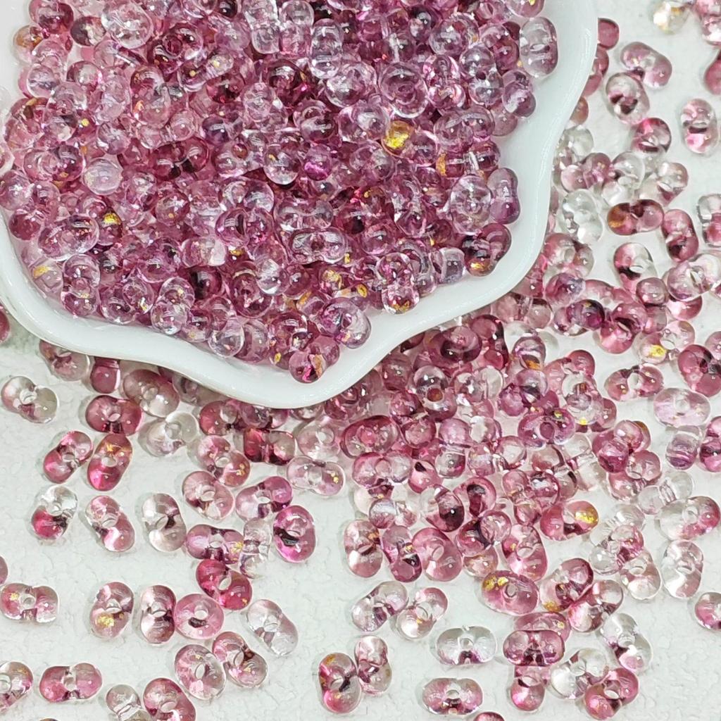 3x6mm Peanut Glass Rice Beads for DIY Jewelry Making: Loose Beads for Bracelets and Necklaces.