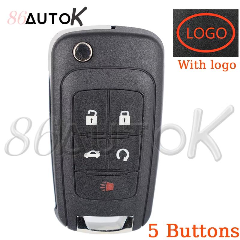 Car Key Case For Buick For Chevrolet Camaro Impala Aveo Malibu Sail Orlando Cruze Epica Trax Spark Car Remote Key Shell Cover