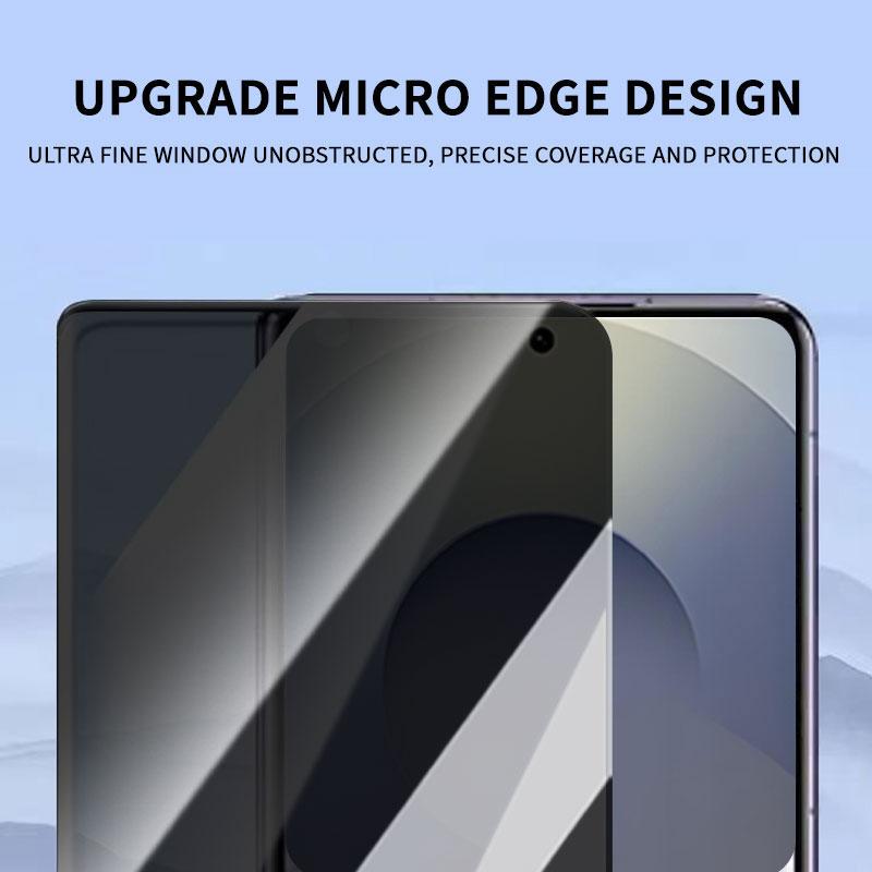 Easy Installation Anti Peeping Privacy Soft Ceramic Film Full Cover Screen Protector For Samsung Galaxy S26 S25 S24 S23 S22 Ultra Plus