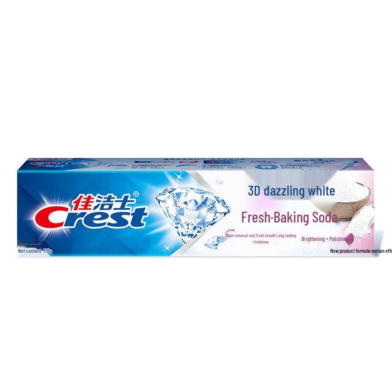 

Crest 3D White Fresh Baking Soda Toothpaste