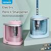 Tenwin Electric/manual 2 In 1 Pencil Portable Sharpener Safe Student Helical Steel Blade Kids Adults Auto Pencil Sharpener 8005