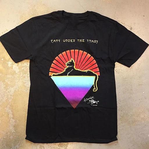 Jerry Garcia Band Cats Under The Stars T Shirt Full Size S5XL S354 Unisex T-Shirt L