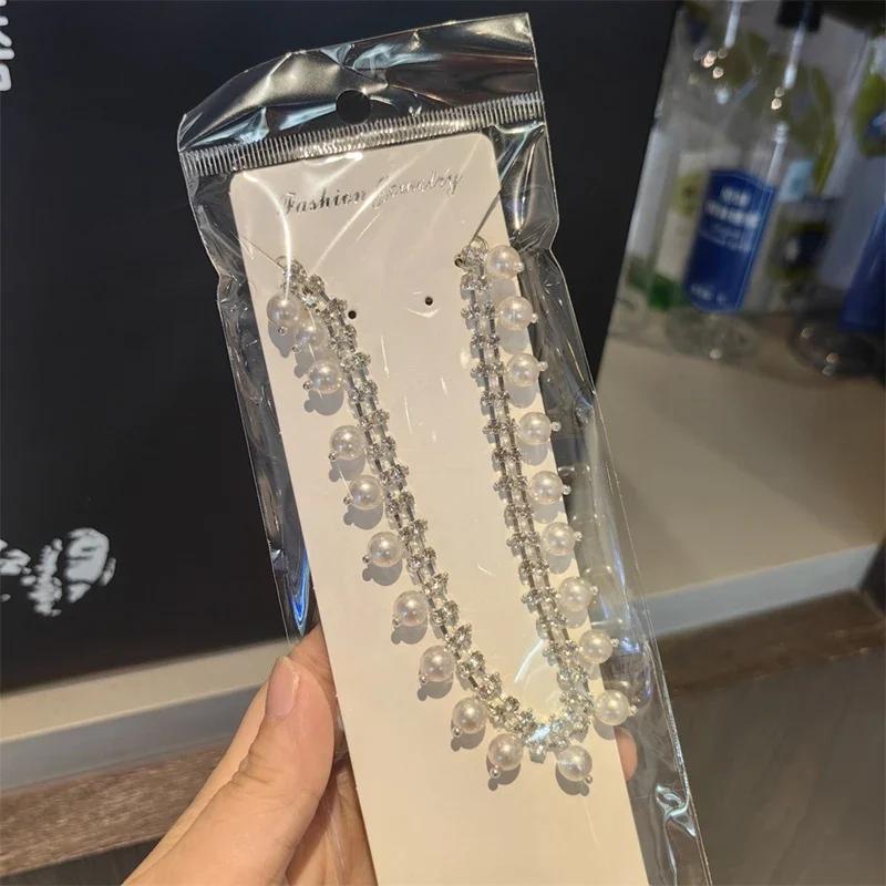 1 PCS Ballet Shoe Sneakers Pearl Heel Shoes Chain Luxury Rhinestone Butterfly Star Bling Bow Girl Shoes Decoration Accessorie