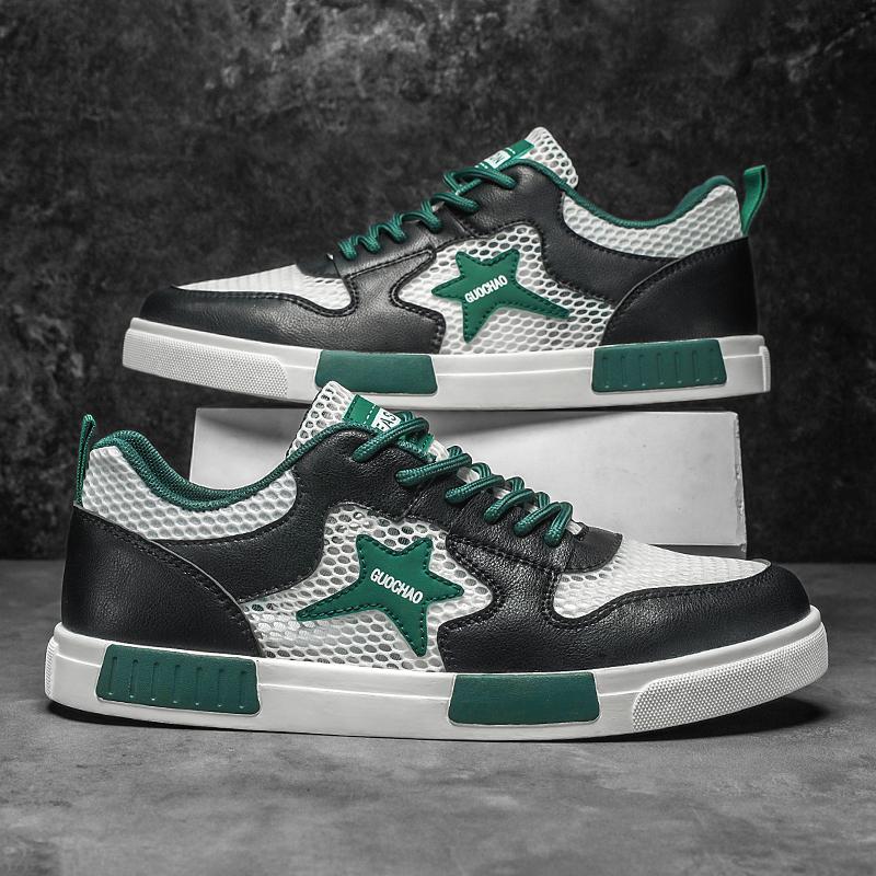 YRZL Mens Sneakers Outdoor Mesh Breathable Soft  Non Slip Walking Shoes Men Comfortable Casual Sport Shoes for Men