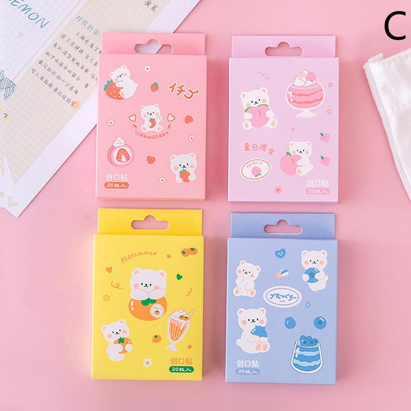 

20 шт./кор. водонепроницаемый пластырь для ран, набор первой помощи для детей