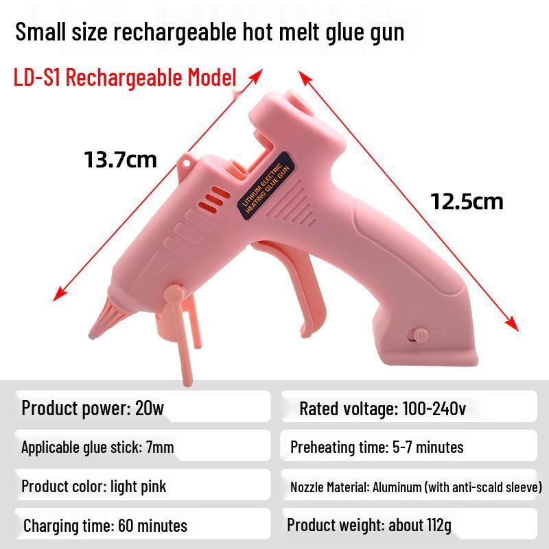 High-Temperature 7/11mm Manual Hot Melt Glue Gun with Glue Sticks