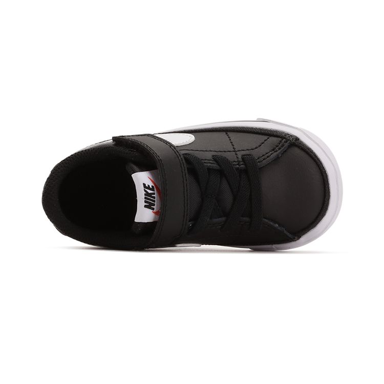 Nike Court Legacy TD Черно-белые детские кроссовки Gum-Light-Brown DA5382-002 27 — фото 4