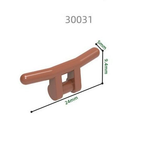 Small Particle Educational Building Blocks - Compatible with Lego MOC 30031 Handlebar Accessories