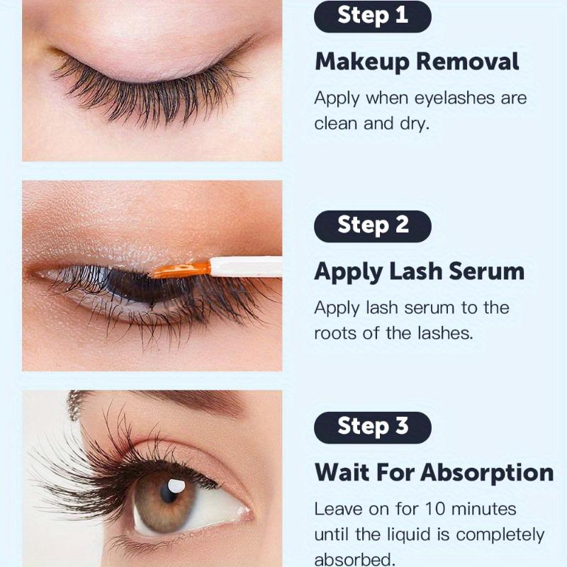 Lengthening Eyelash Conditioner Eyelash Serum Natural Looking Dark Curly Eyelash Eyebrow Eyelash Conditioner Eyelash Care Liquid Eyelash Essence