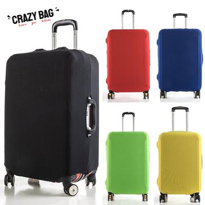 Housse de protection pour valise de voyage Mode Housse de protection pour bagages Couleur unie Convient pour les valises de 18 à 28 pouces