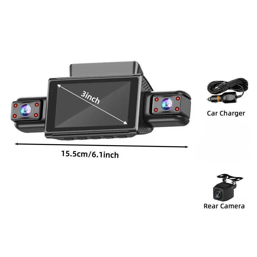 

Новий відеореєстратор із 4 об’єктивами, 1080P HD, відеореєстратор для автомобільного відеореєстратора, 360°, автоматичний WiFi, чорний ящик, нічне бачення, 24-годинний паркувальний монітор, автомобільні аксесуари 4Cam Wifi+0G