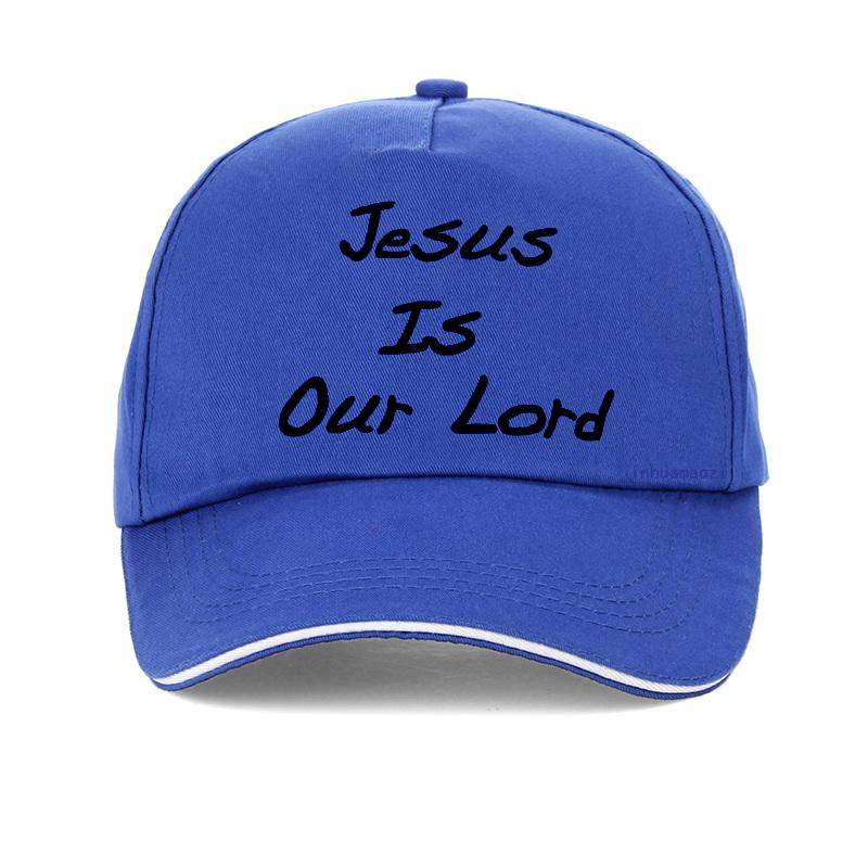 Jesus is our lord Baseball Cap High Quality Solid Snapback Cap For Unisex Women Hip Hop Cap Dad Hat Bone