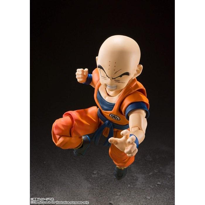 Bandai Spirits Figuarts ZERO Dragon Ball Z Krillin - Earth's Strongest Man - 4.5 inch PVC & ABS Figure (1 count)