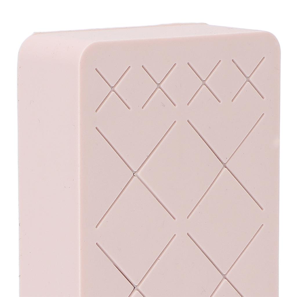 12 Slot Lipstick Holder Silicone Makeup Cosmetic Display Stand for Nail Polish Eyebrow Pencil