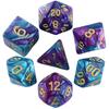 Dice DND Game Dice Role Dice Mixing Colours Dice Collection With Pouch 9 Different Styles Available For Lightweight Toys DND RPG TRPG Games