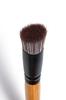 SAKURA FUDE 205 Foundation Brush, Made in Japan by a Makeup Artist, with Antibacterial Silver, Authentic Kumano Brush