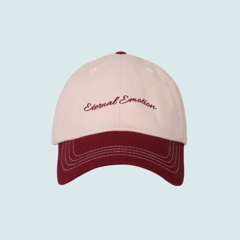 

ETERNAL EMOTION CONTRAST WAVE LOGO CAP (PINK) F
