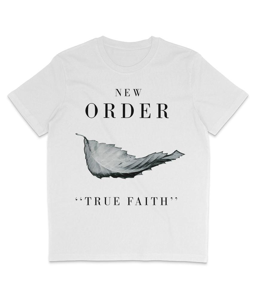 

New Order - True Faith - 1987 - Monochrome - Organic T-Shirt - Factory Records XL