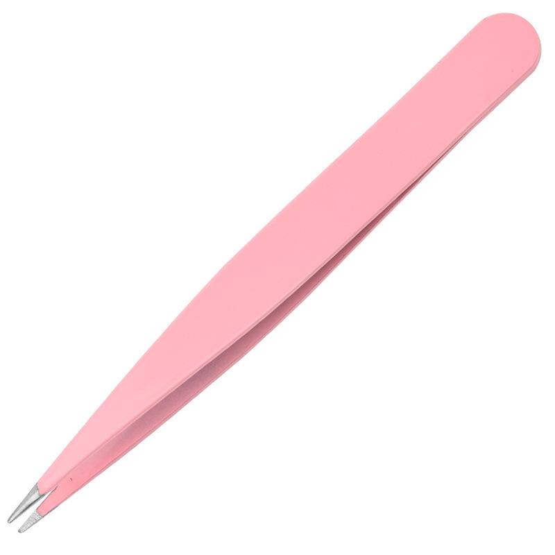 96-Piece Stainless Steel Tweezers Set for Eyebrow and Beard Hair Plucking - Beauty Makeup Tool