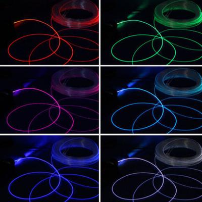 PMMA Side Glow Optische Faser Kabel 1,5/2/3/4mm Durchmesser Auto LED Optisches Kabel Deckenbeleuchtung Lichter Helles Partylicht Dekor
