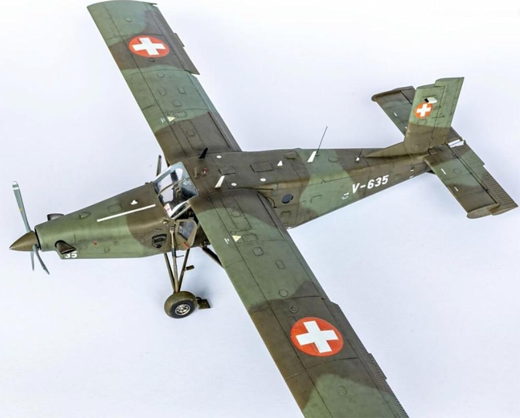 Platz Heller 1/48 Pilatus PC-6 B2/H2 Turbo Porter Plastic Model Kit HE30410