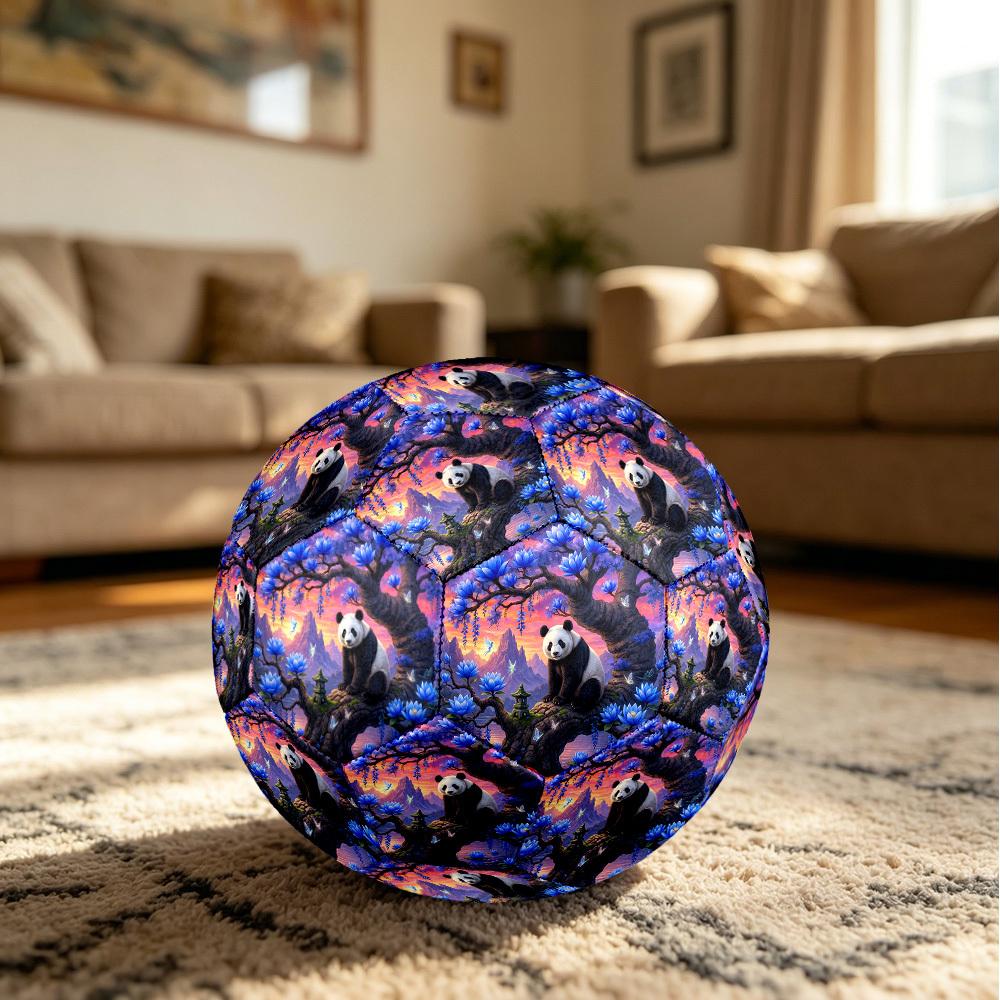 1pc Panda Fantasy Land Durable Size 5 Soccer Ball Professional Match Training Football Indoor &Outdoor Sports Ball P60153
