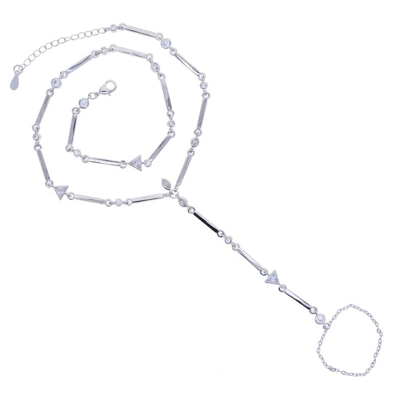 New Special Water Drop Bling Oval CZ Choker Necklace Gold Plated Lariat Long Bar Tear Drop Y Shape Long Tassel Women Jewelry Set