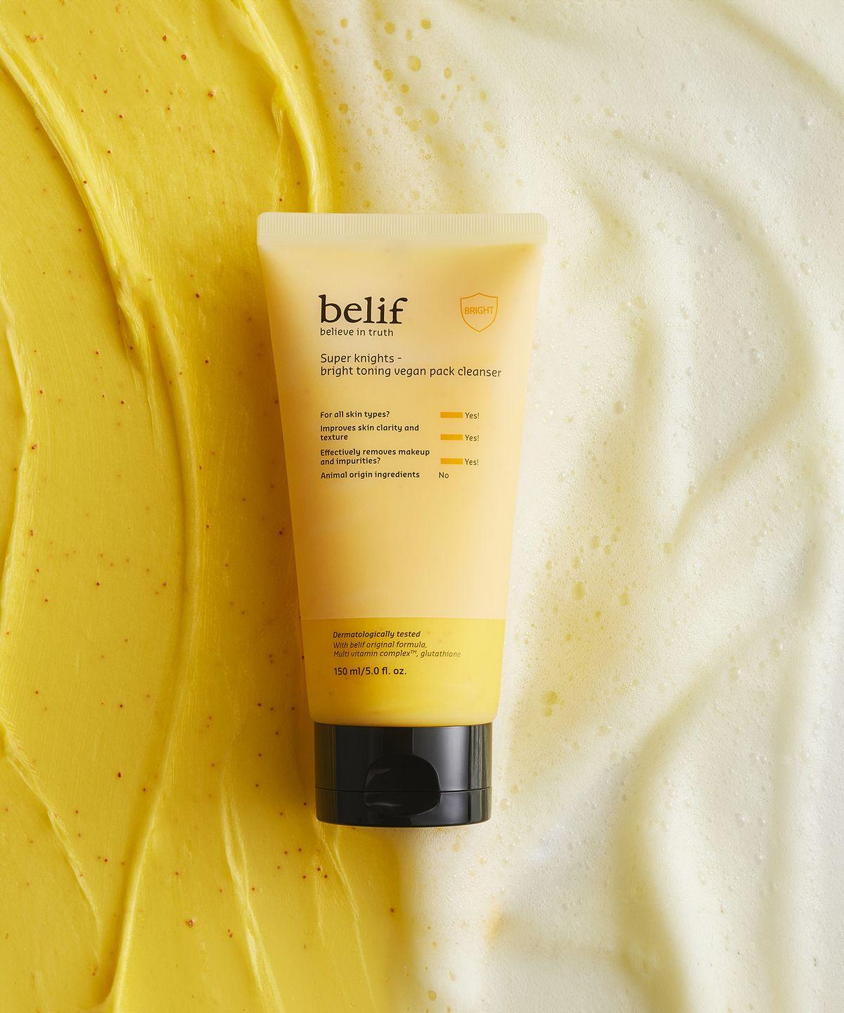 Belif Super Nights - Bright Toning Vegan Pack Cleanser