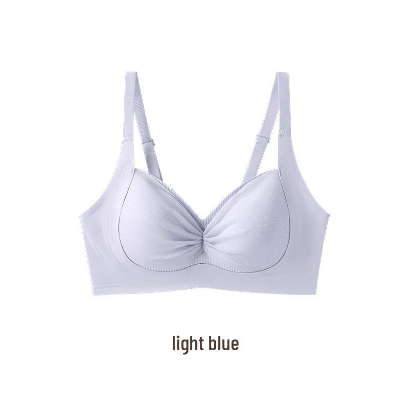Sexy Lace Wireless Push-Up Bra for Small Bust – Skin Tone, Comfortable, Anti-Sagging Design