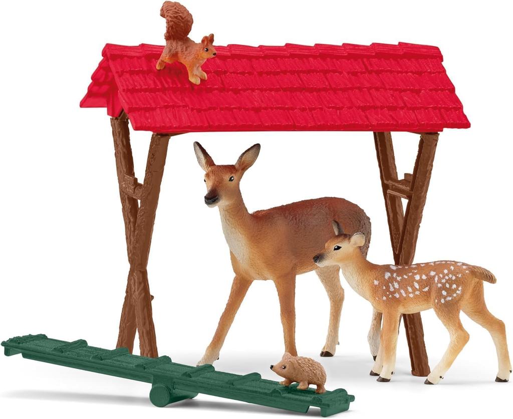 Schleich Farm World Forest Animal Feeder 42658