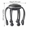 Button Control Octopus Head Massager Electric Scalp Massager for 5V/500mAh Fatigue Relief