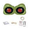 Halloween LED Eye Light Decoration Large Wooden Glowing Flashing Eye Light with 8 Color Modes for Bushes Trees Windows Yard Halloween Decor