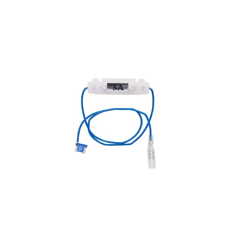 Amon Low-Profile Fuse Power Supply, DC12V-60W/DC24V-120W, 15A Fuse Replacement Type, Allows Power to be Drawn from Fuse Box, 4941, Limited