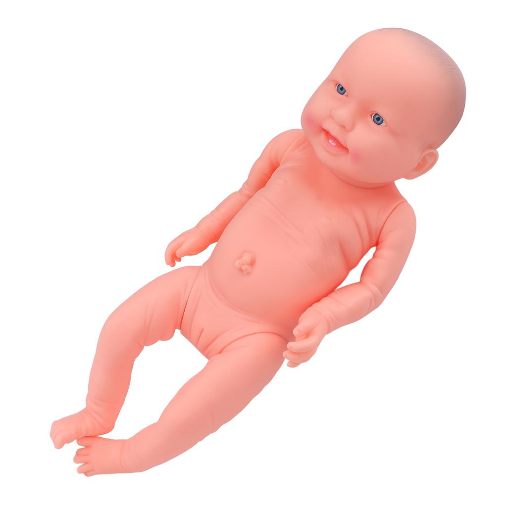 Weiche Babypuppe Baby Mädchen Anatomisch korrekt Stilltraining Weit verbreitet Hohe Simulation Weichplastik Baby Mädchen Puppe