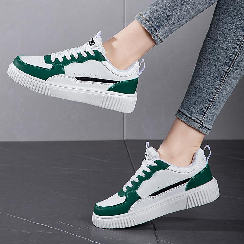 Women Shoes Skateboarding Breathable For Men Fashion Sneakers Lightweight Green Sports Running Outdoor Casual Shoes Size36-44
