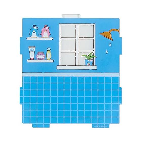 Sanrio Tuxedo Sam Acrylic Stand Room/Bathroom (Enjoy Idol) 868914 Sanrio Character Support Goods, Connectable Acrylic Stand
