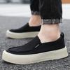 Fashion 2025 Summer Men Breathable Casual Canvas Shoes Comfort Slip on Loafer Soft Penny for Men Driving Boat Shoes Loafers Size 48