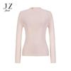 JUZUI Women's Seamless Wool-Cashmere Blend Base Layer Top
