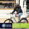 DERUIZ Electrice Bike Quartz SUV Ebike 27.5'' MTB Electric Bike for Adults,250W Motor,48V13.4Ah Battery,Hydraulic Disc Brakes Up To 161KM