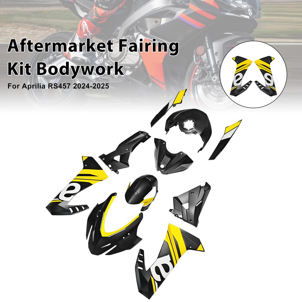 Injection ABS Plastic Bodywork Fairing Kit for Aprilia RS457 2024-2025