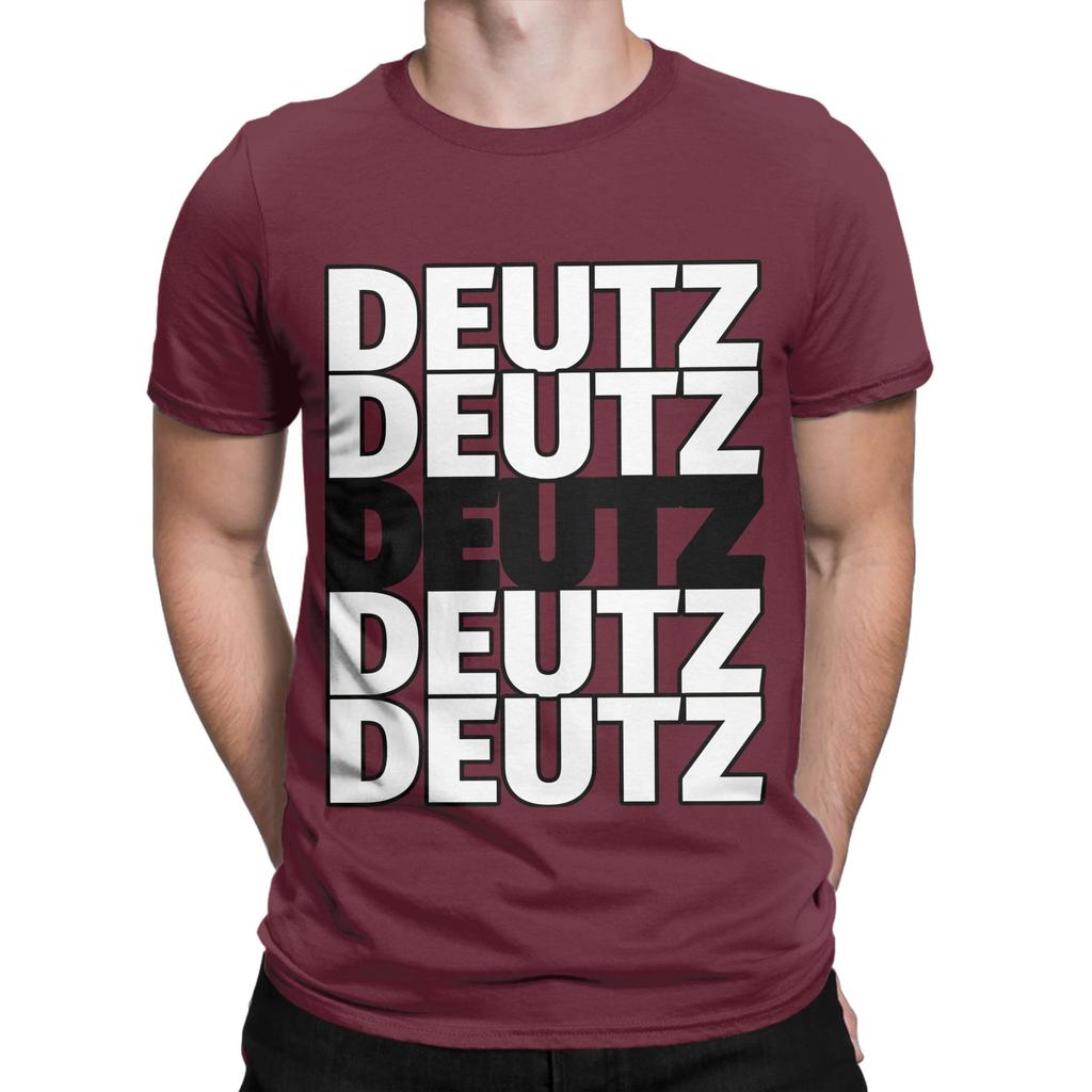 T-shirt in Cotone Grafica Deutz 100 Top Deutz Fahr Magliette Per Unisex