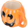 Pumpkin Face Ceramic Mug Creative Pumpkin Coffee Cup Decorative Water Cup Perfect for Home Office Halloween