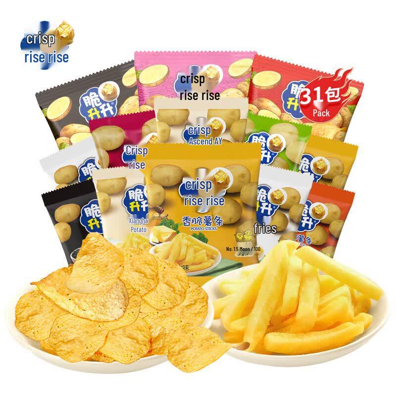 Cuishengsheng Mixed Fries & Chips Snack Box 605g