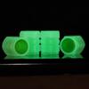 4 Pcs Universal Colorful Luminous Tire Valve Cap Car Wheel Hub Glowing Styling Decoration Auto Accessories For Motorcycle Bike