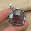 Amethyst Gemstone 925 Sterling Silver Jewelry Handmade Pendant For Thanksgiving