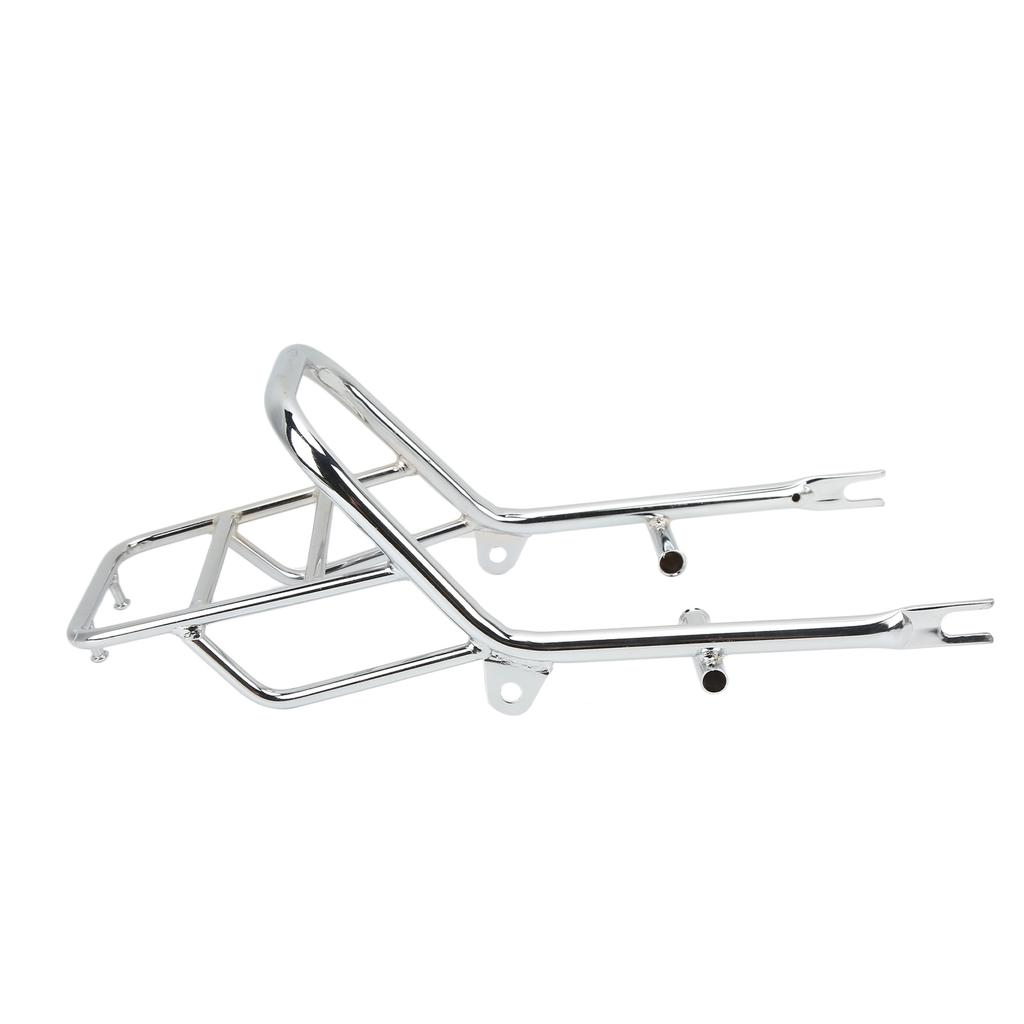 Motorcycle Rear Luggage Case Holder Steel Alloy Chrome Plated Replacement for DAX ST70 CT70 ST90