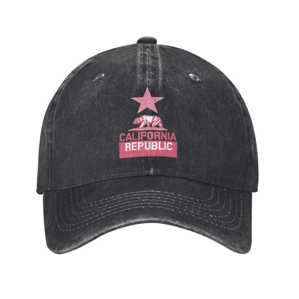 Republic California Baseball Caps Merch For Unisex  Adjustable Trucker Hat