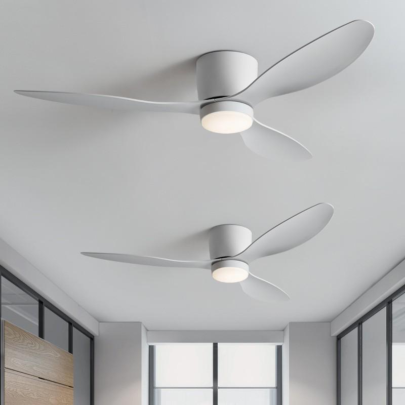 Nordic Silent Ceiling Fan Light for Home, Restaurant, and Commercial Use