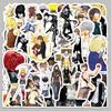 50 Death Note Stickers: Classic Anime Light Yagami for Phone & Notebook Decoration